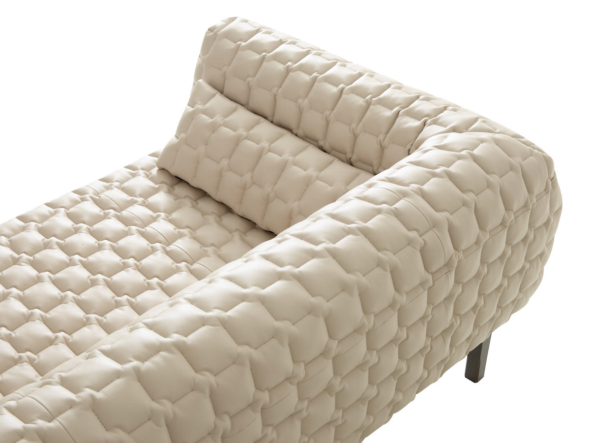 Ligne Roset Ruche Meridiana Sofa With Coffee Table