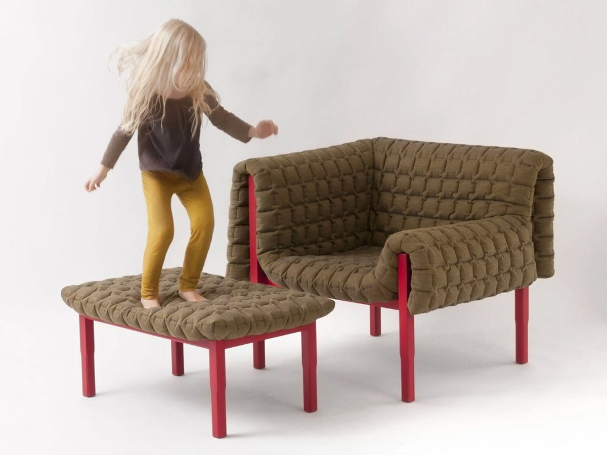 Ligne Roset Ruche Armchair Right Left