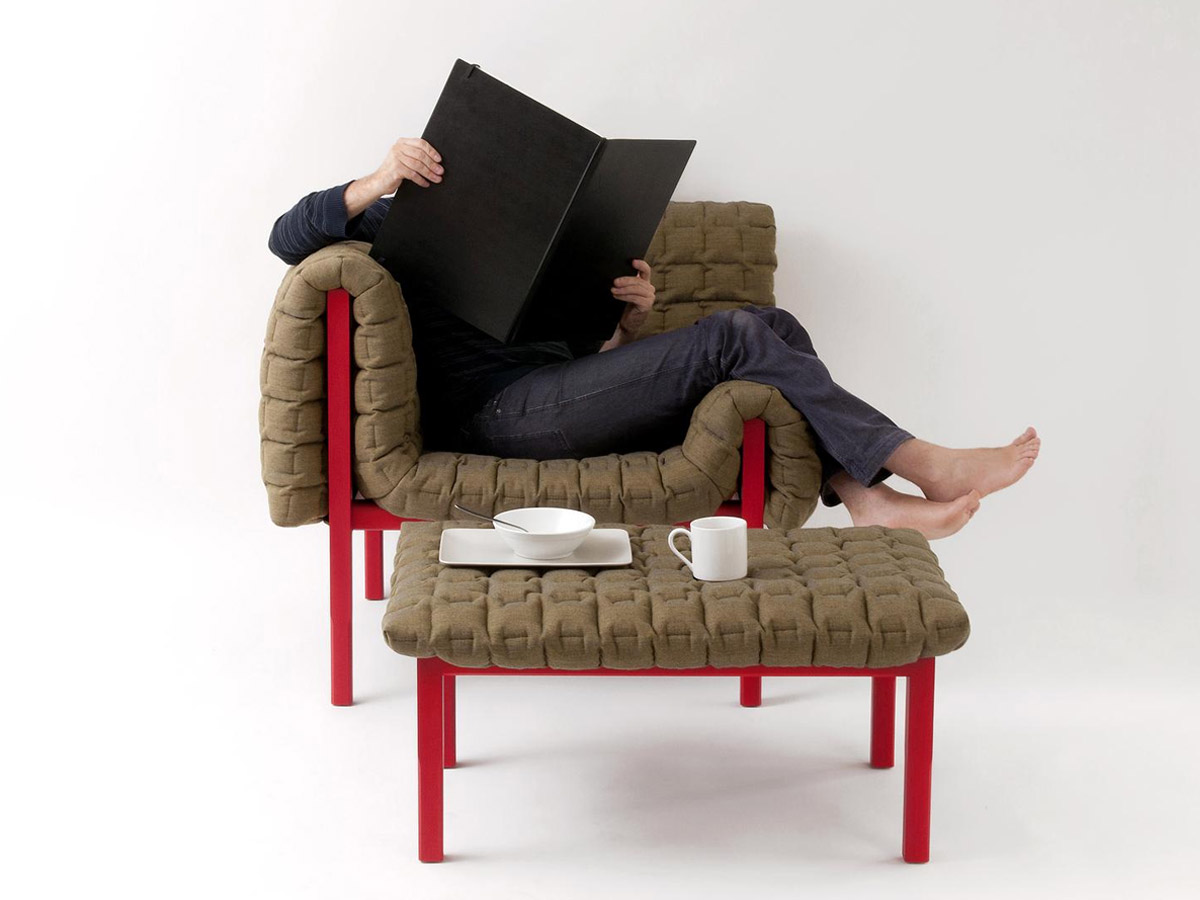 Ligne Roset Ruche Armchair Right Left