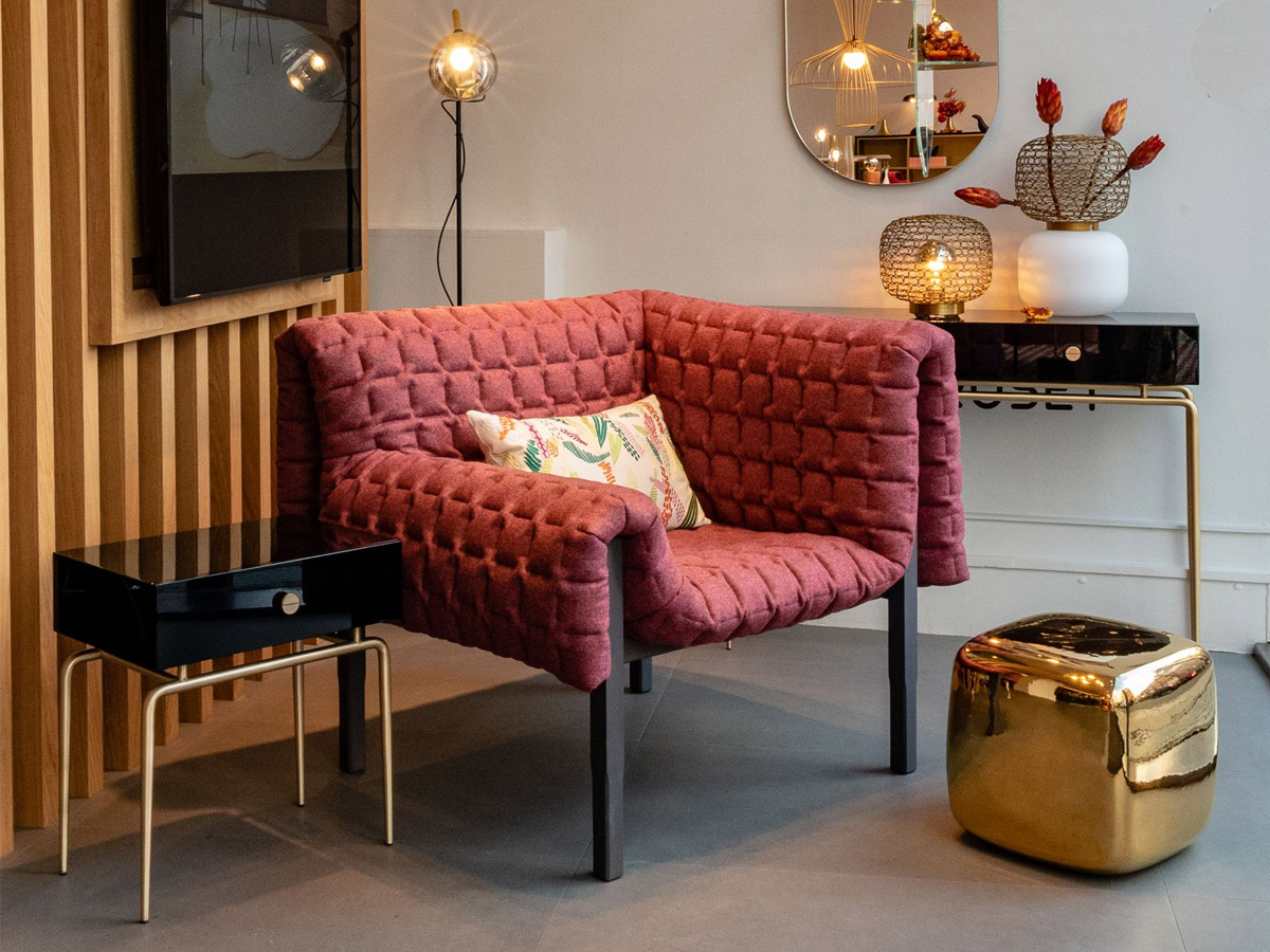 Ligne Roset Ruche Armchair Right Left