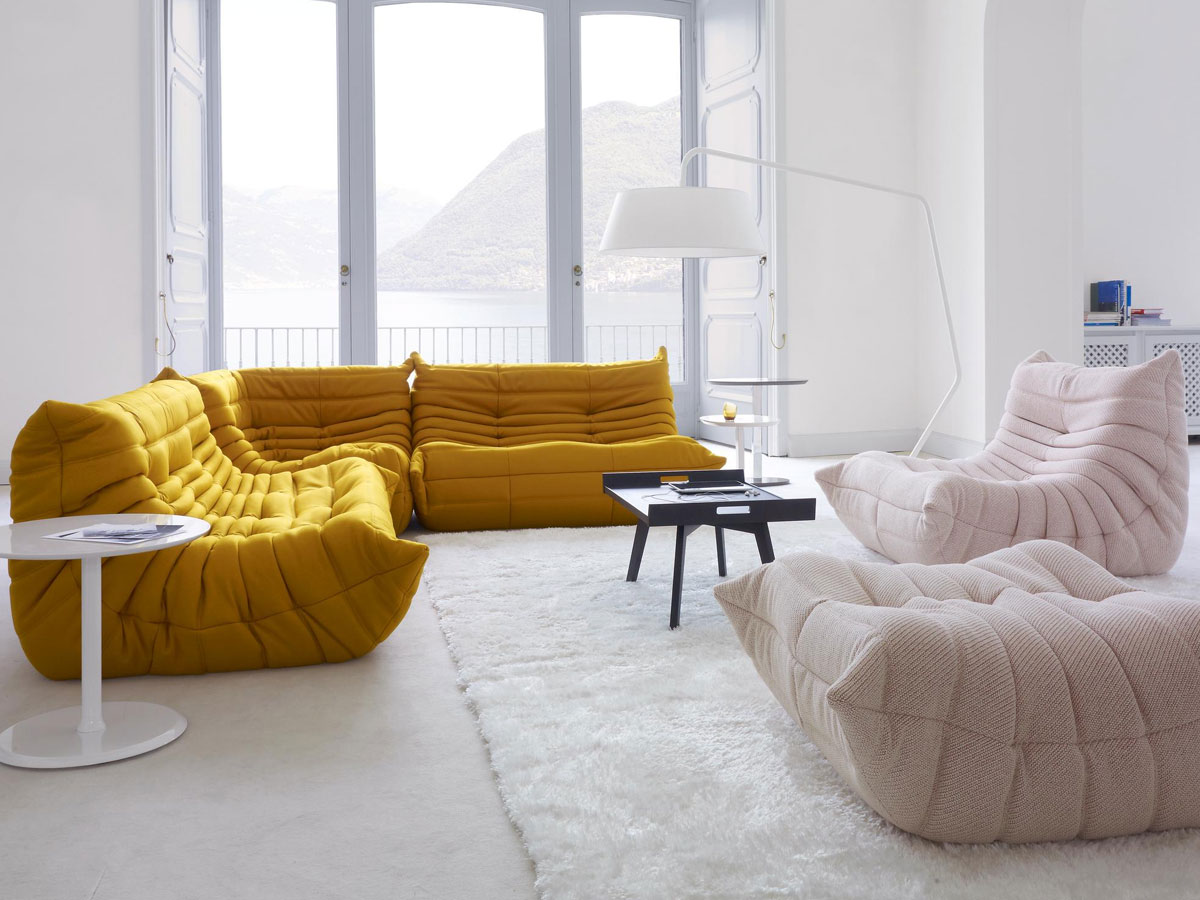 Ligne Roset Togo Two Seater Sofa