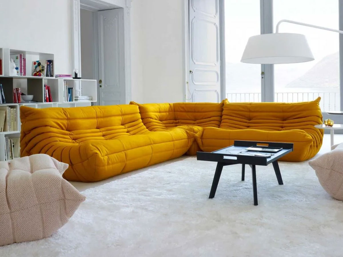 Ligne Roset Togo Two Seater Sofa