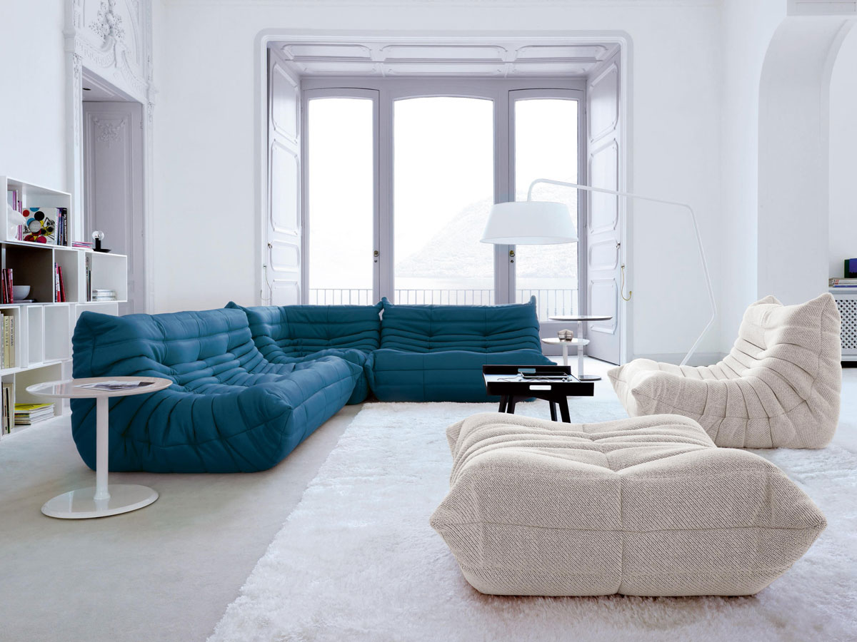 Ligne Roset Togo Three Seater Sofa