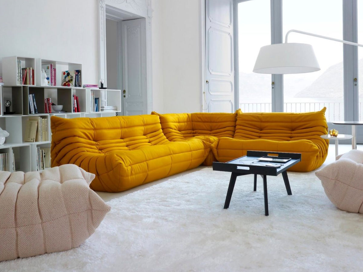 Ligne Roset Togo Three Seater Sofa
