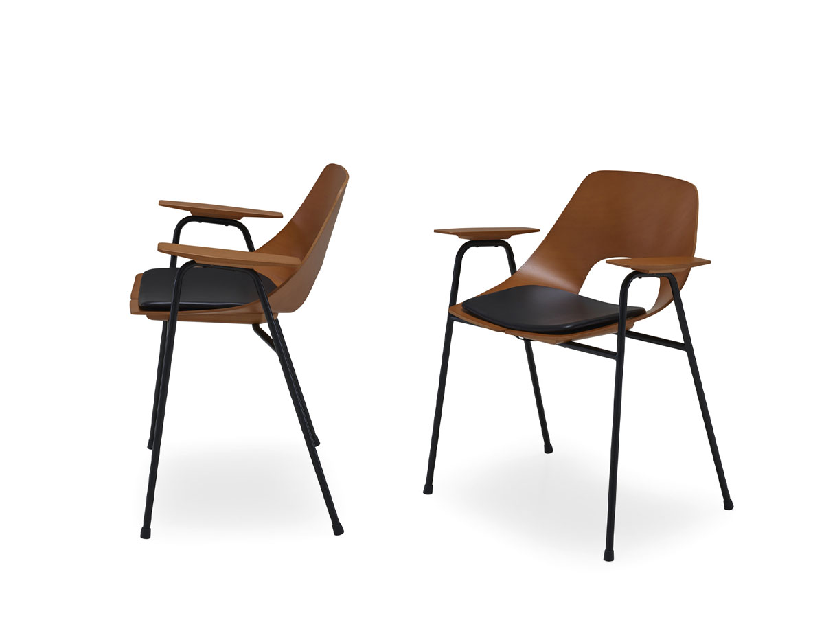 Ligne Roset Tonneau Chair With Armrests