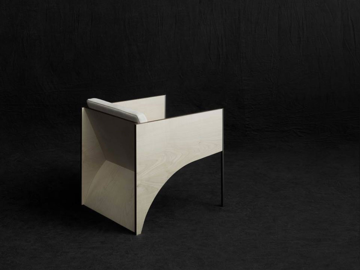 Living Divani Ark Small Armchair With Cushion