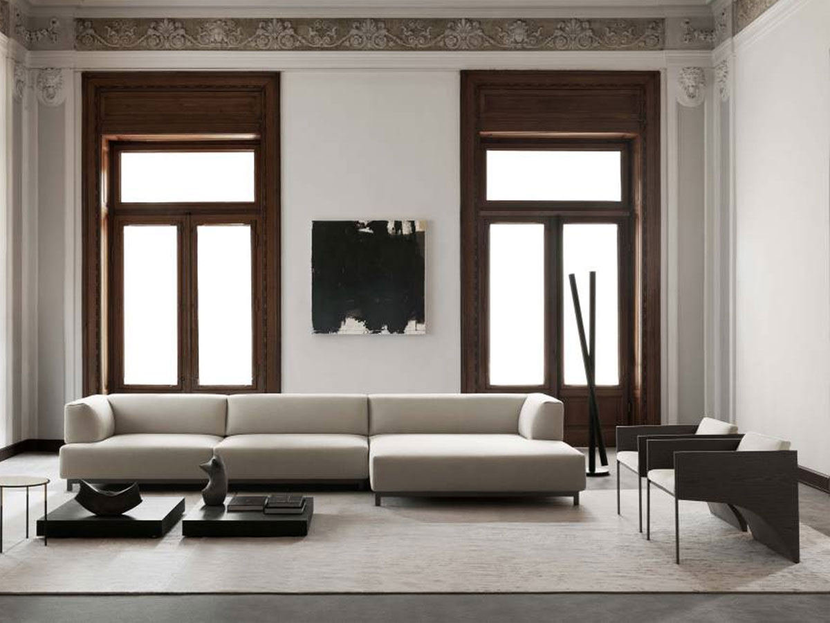 Living Divani Ark Small Armchair With Cushion
