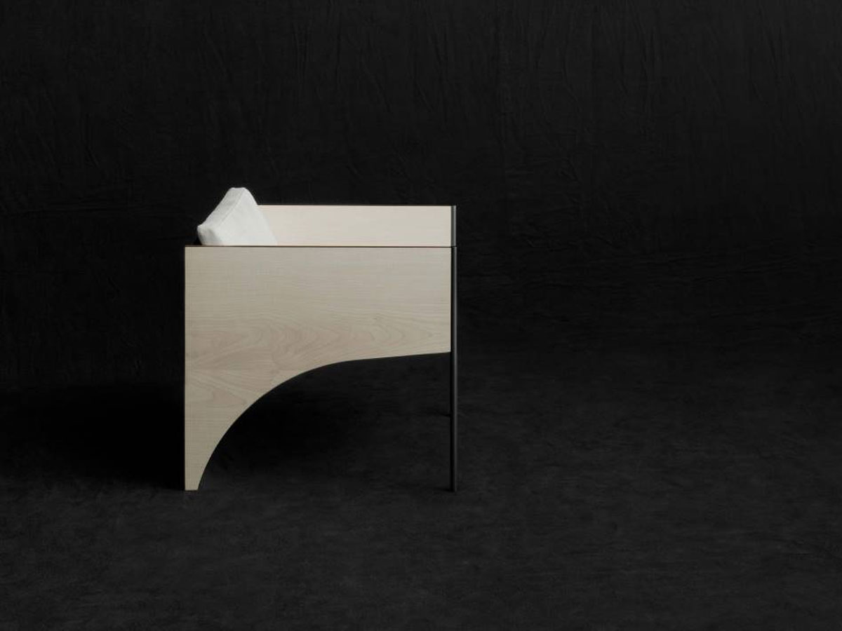 Living Divani Ark Small Armchair With Cushion