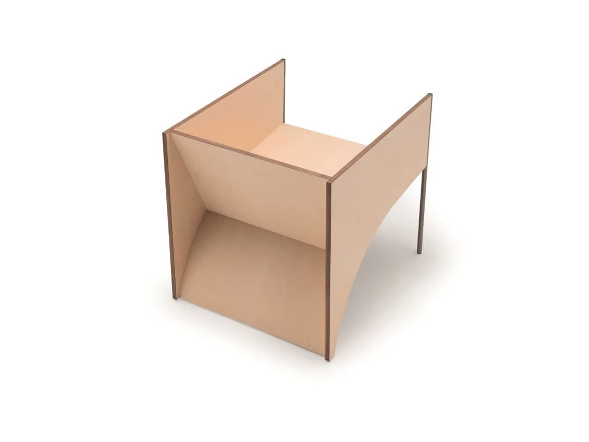 Living Divani Ark Small Armchair Without Cushion