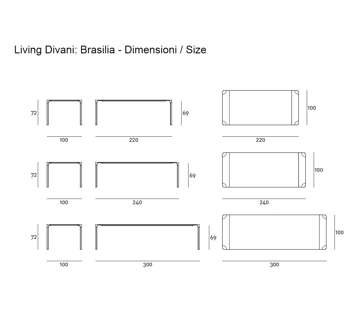Living Divani Brasilia Table