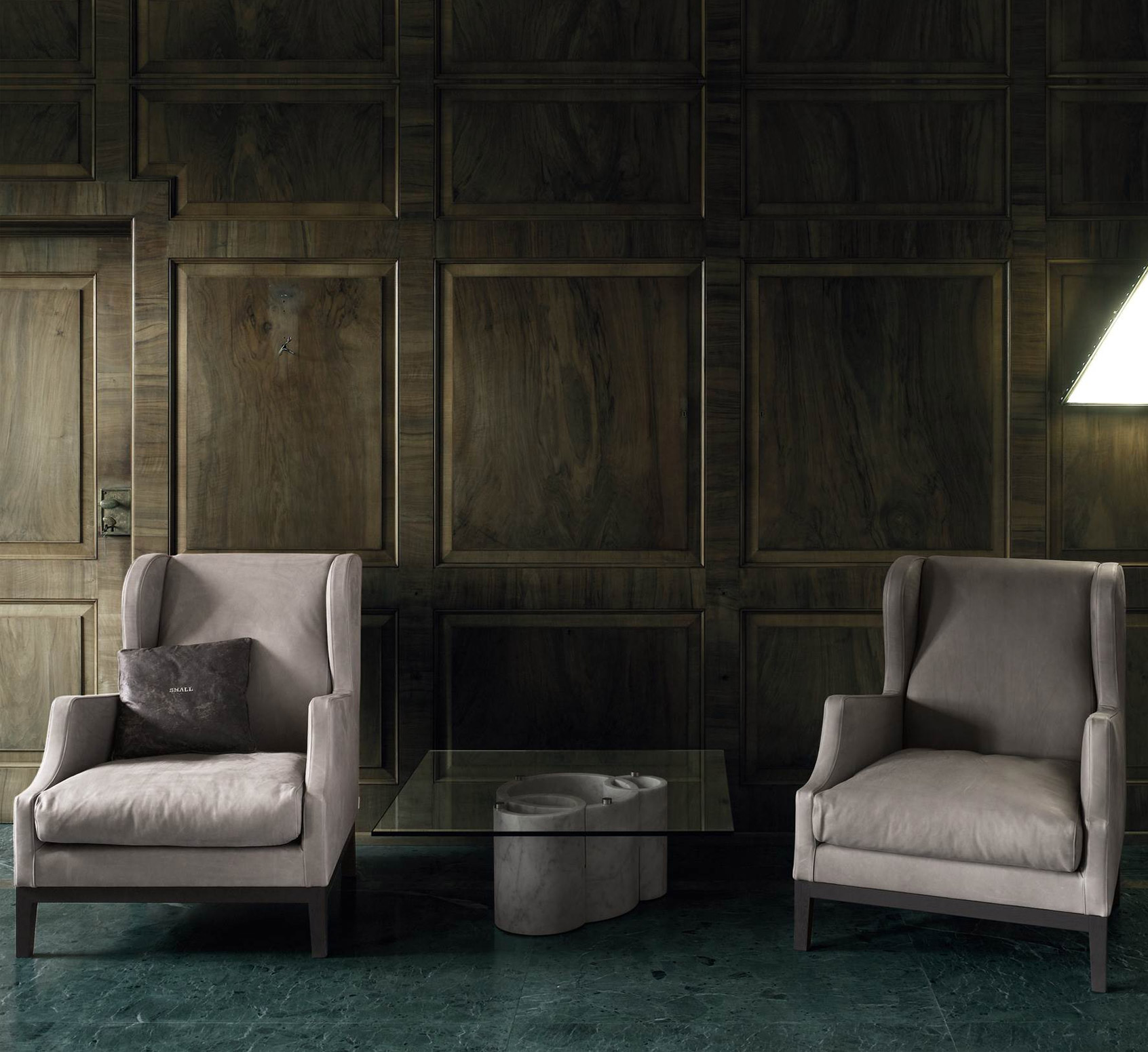 Living Divani Chauffeuse Bergere Armchair