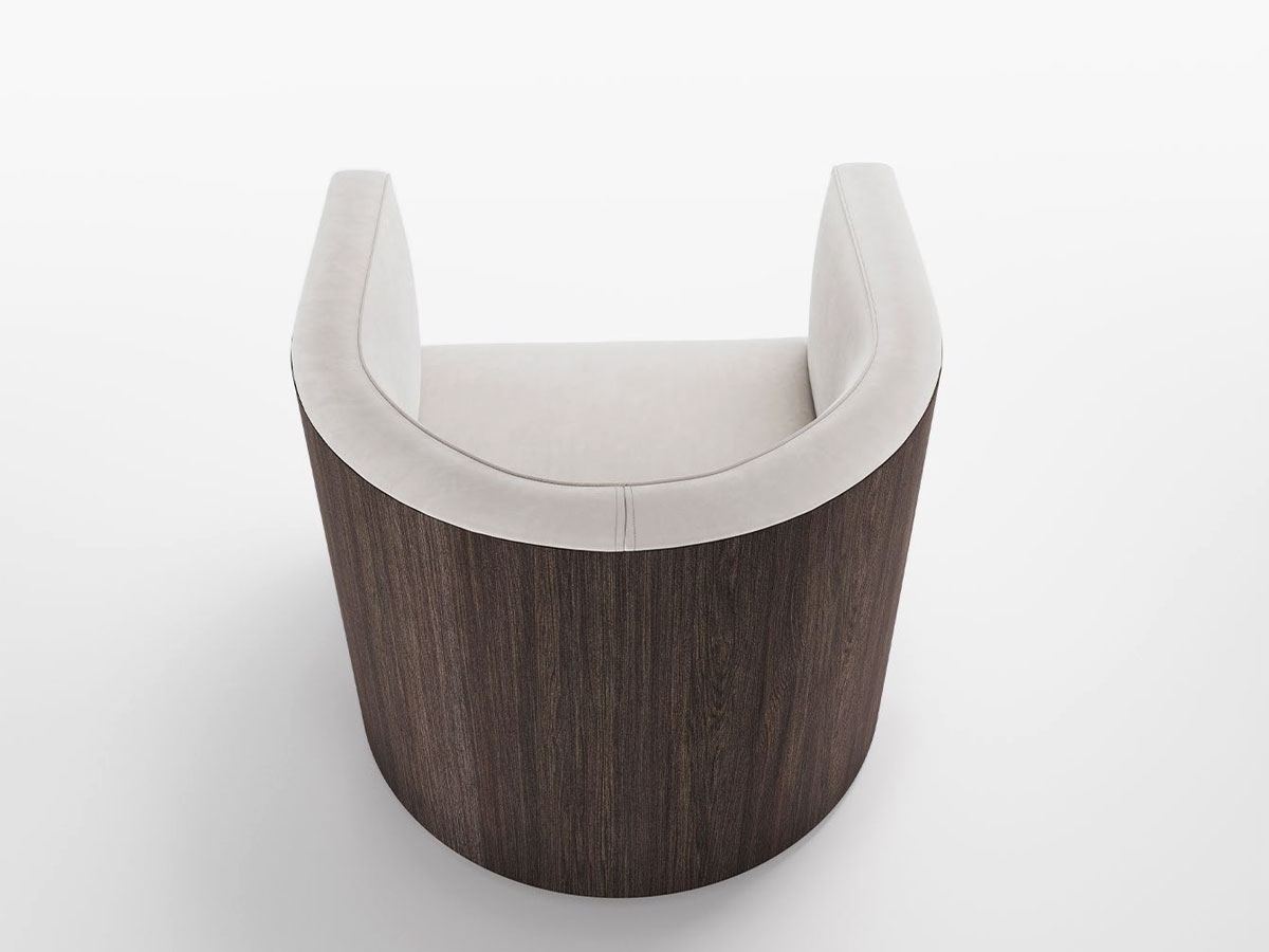 Living Divani Confident Wood Armchair
