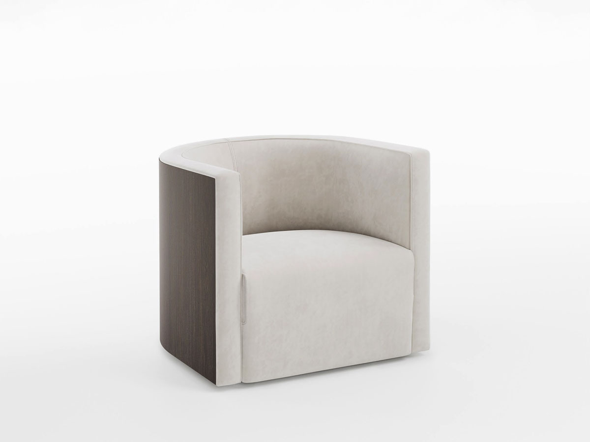 Living Divani Confident Wood Armchair