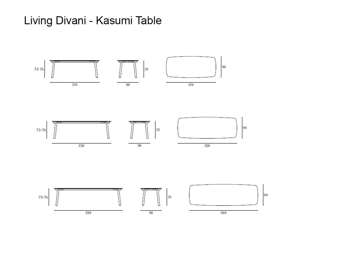 Living Divani Kasumi Outdoor Table