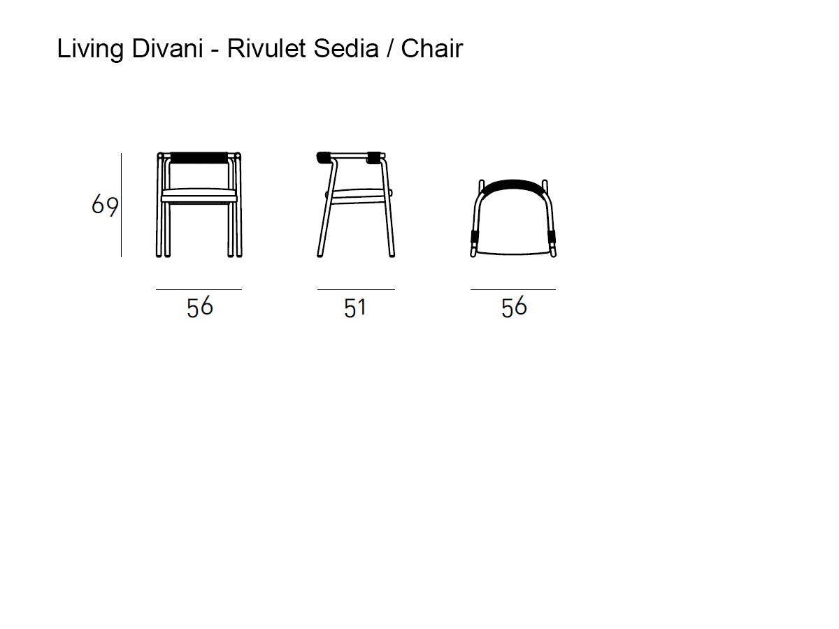 Living Divani Rivulet Chair