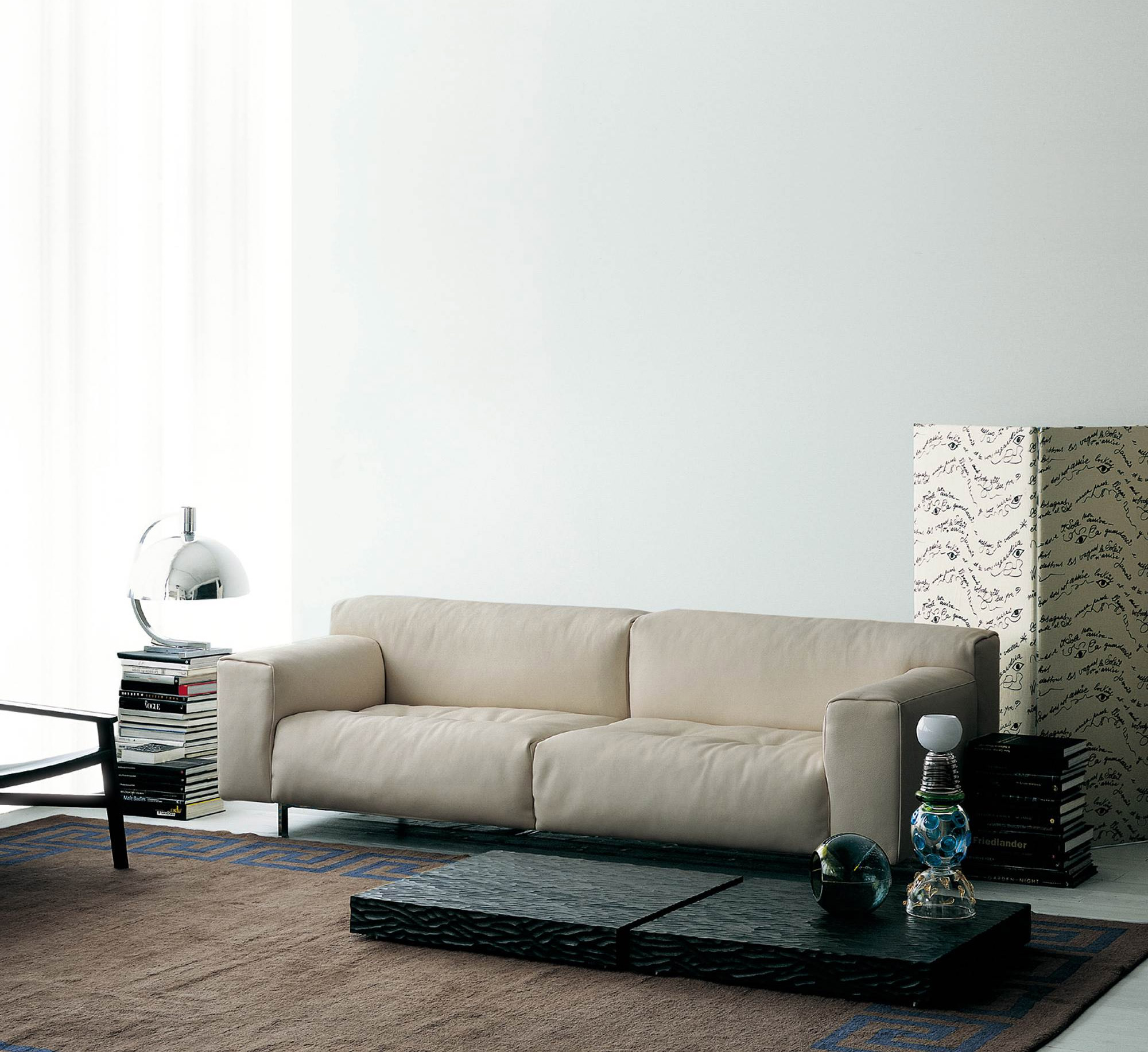 Living Divani Softwall Leather Sofa