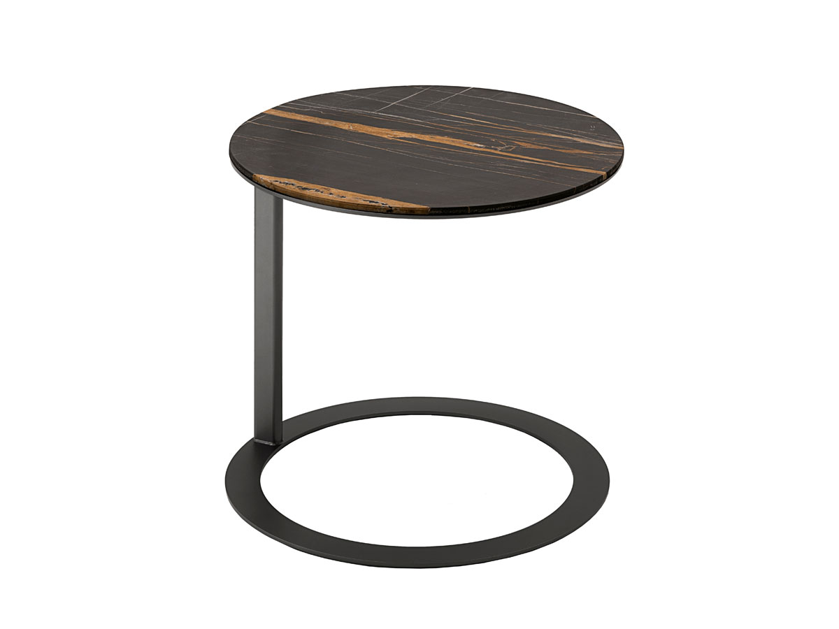 Living Divani Tethys Side Table Sahara Noir Top