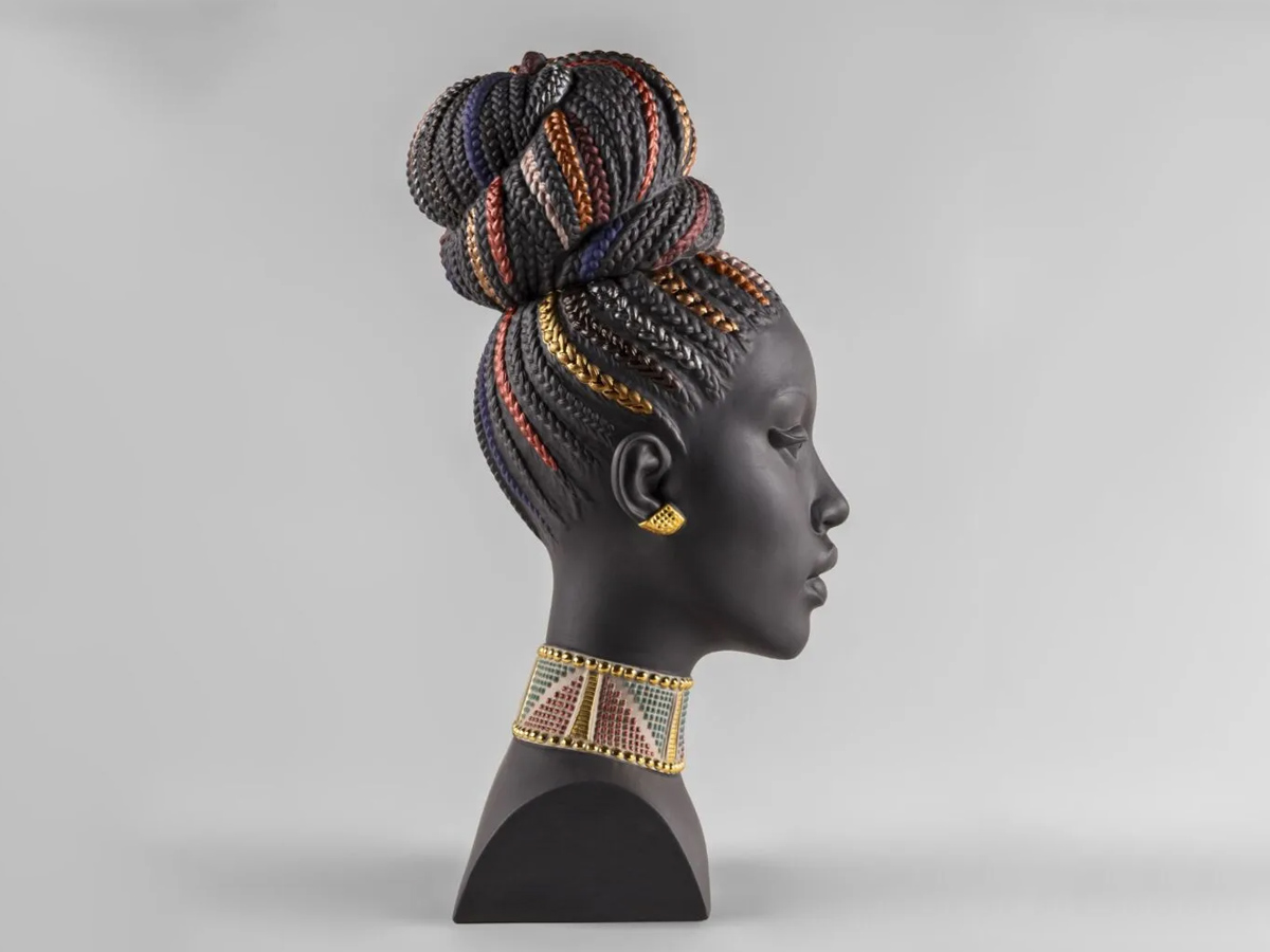 Lladró African Colors Sculpture