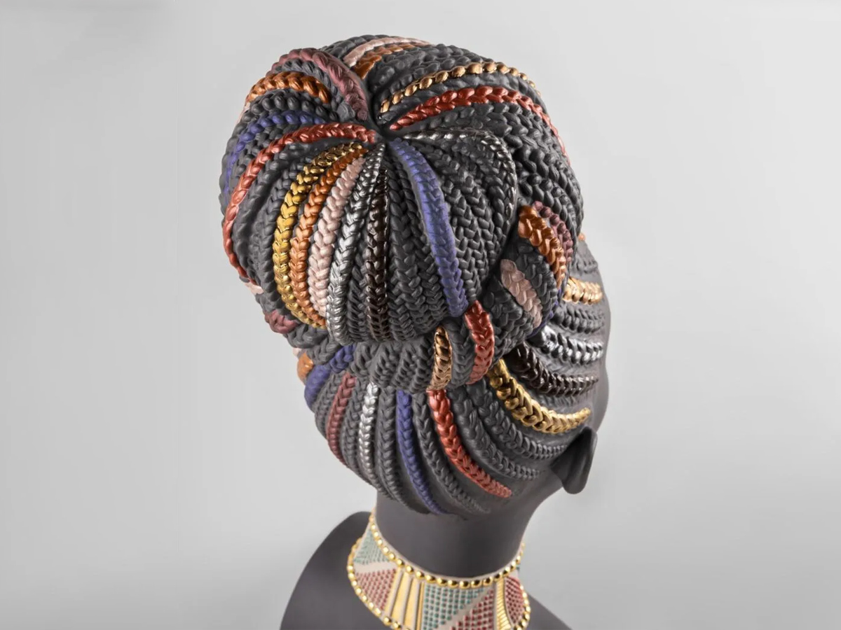 Lladró African Colors Sculpture