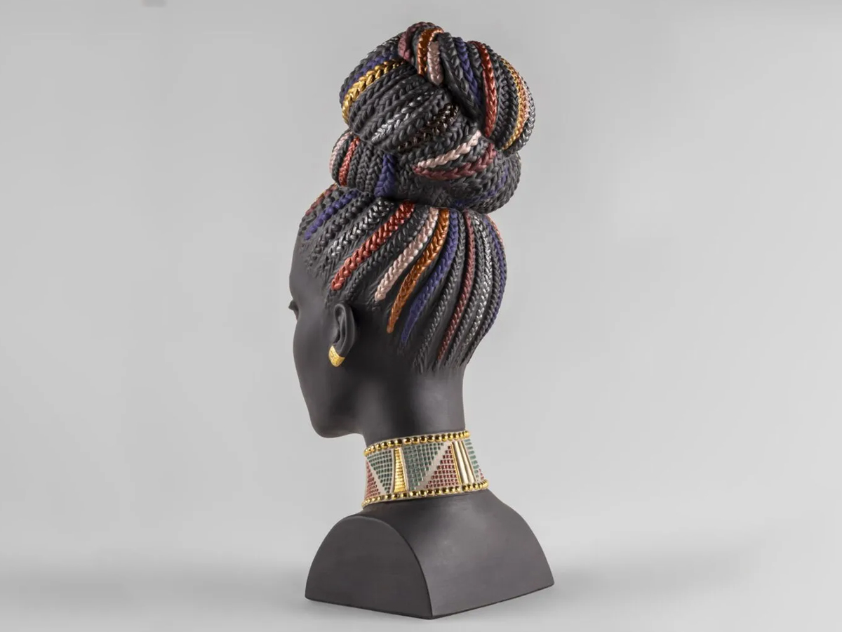 Lladró African Colors Sculpture