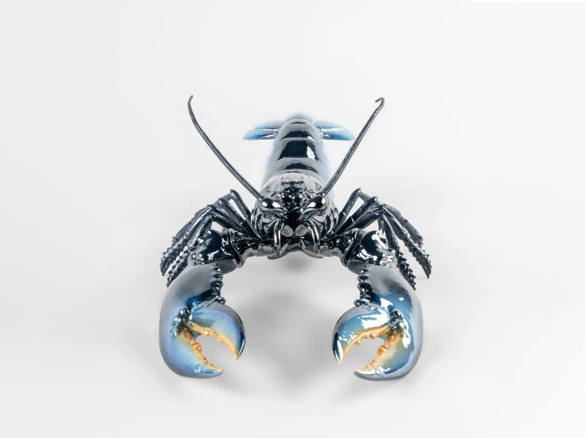 Lladró Lobster Blue Sculpture