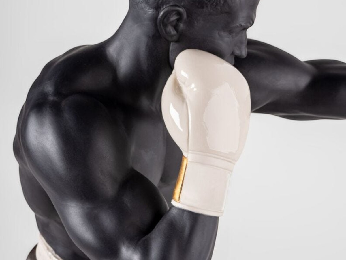 Lladró Boxer Sculpture