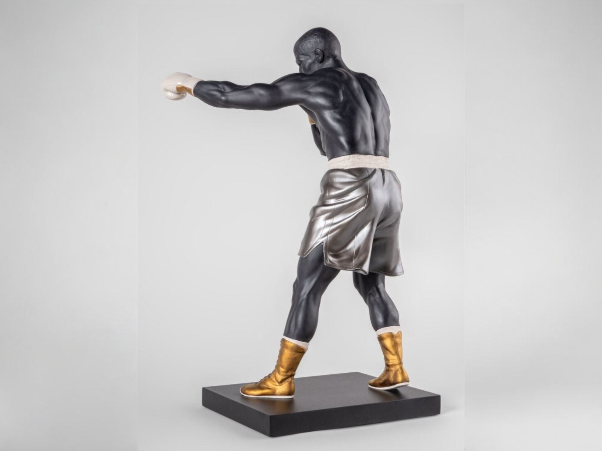 Lladró Boxer Sculpture
