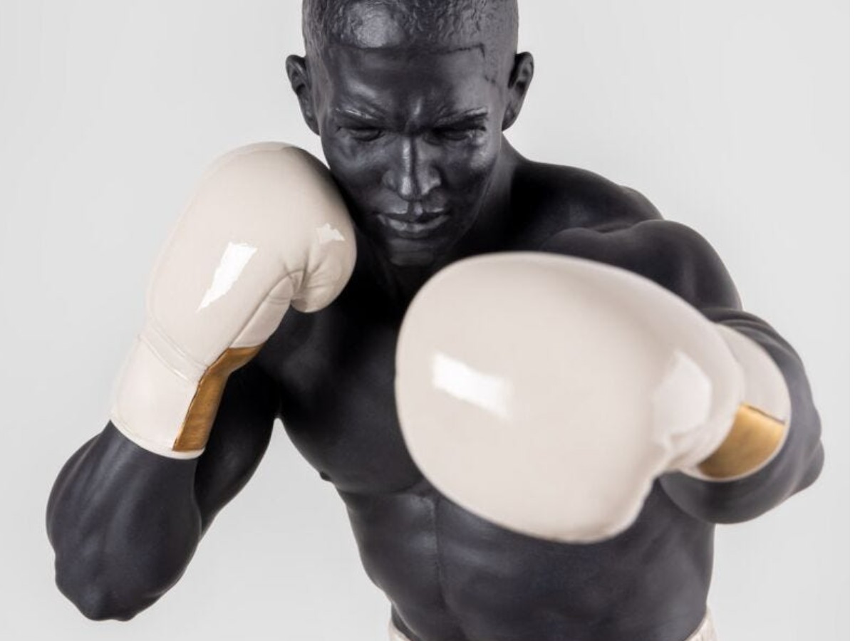 Lladró Boxer Sculpture