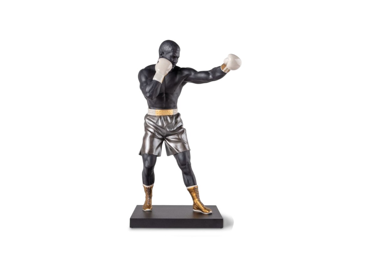 Lladró Boxer Sculpture