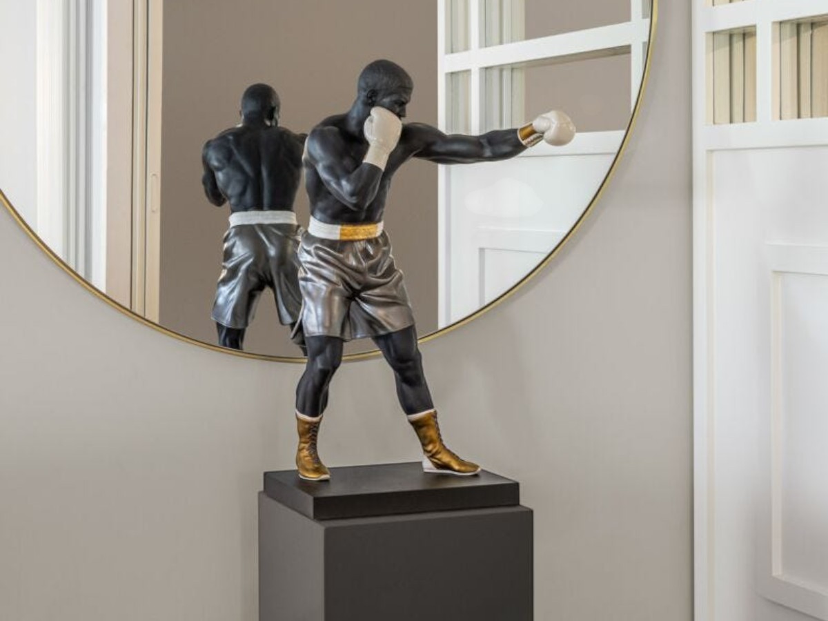 Lladró Boxer Sculpture