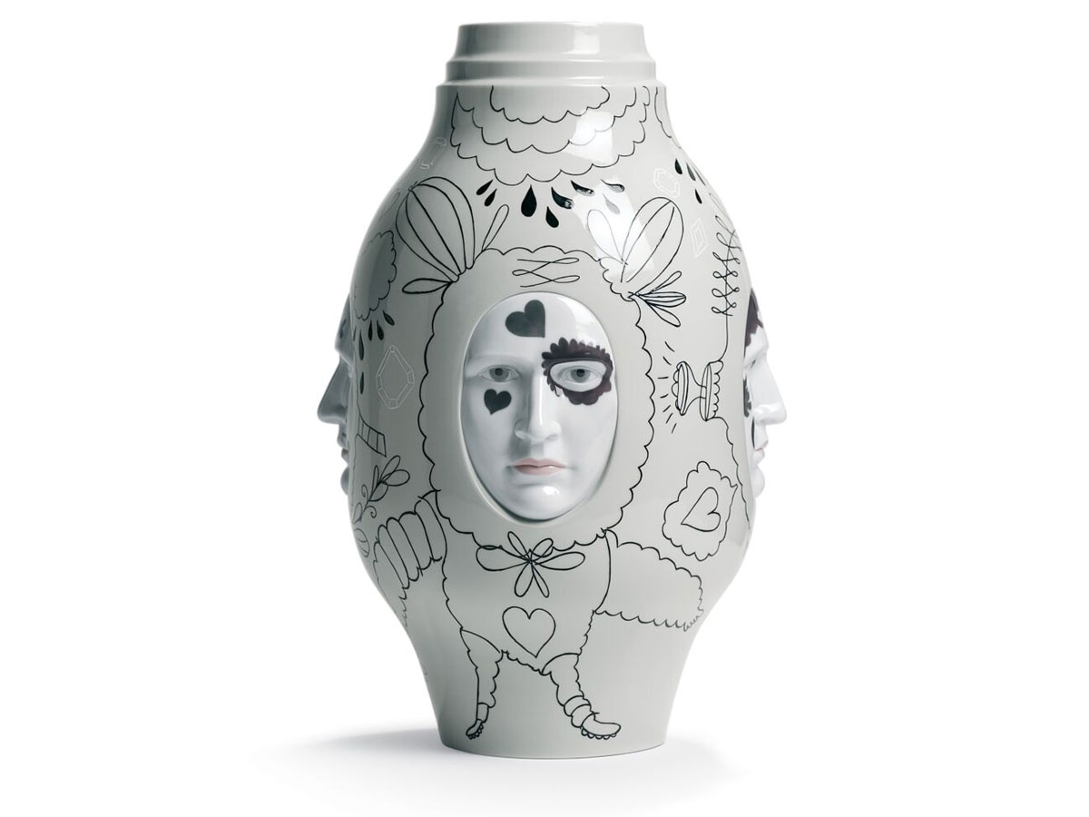 Lladró Conversation Ii Vase