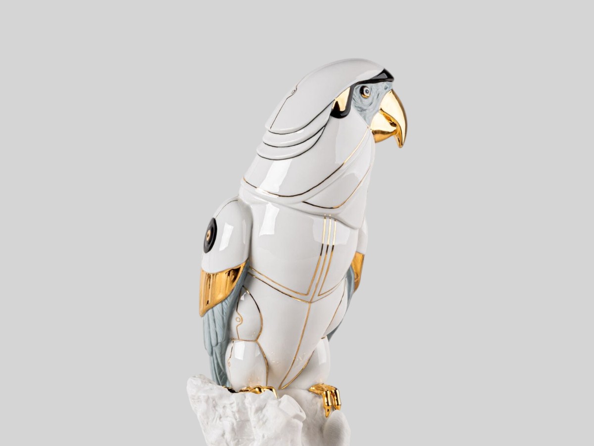 Lladró Cyborg Ara Sculpture