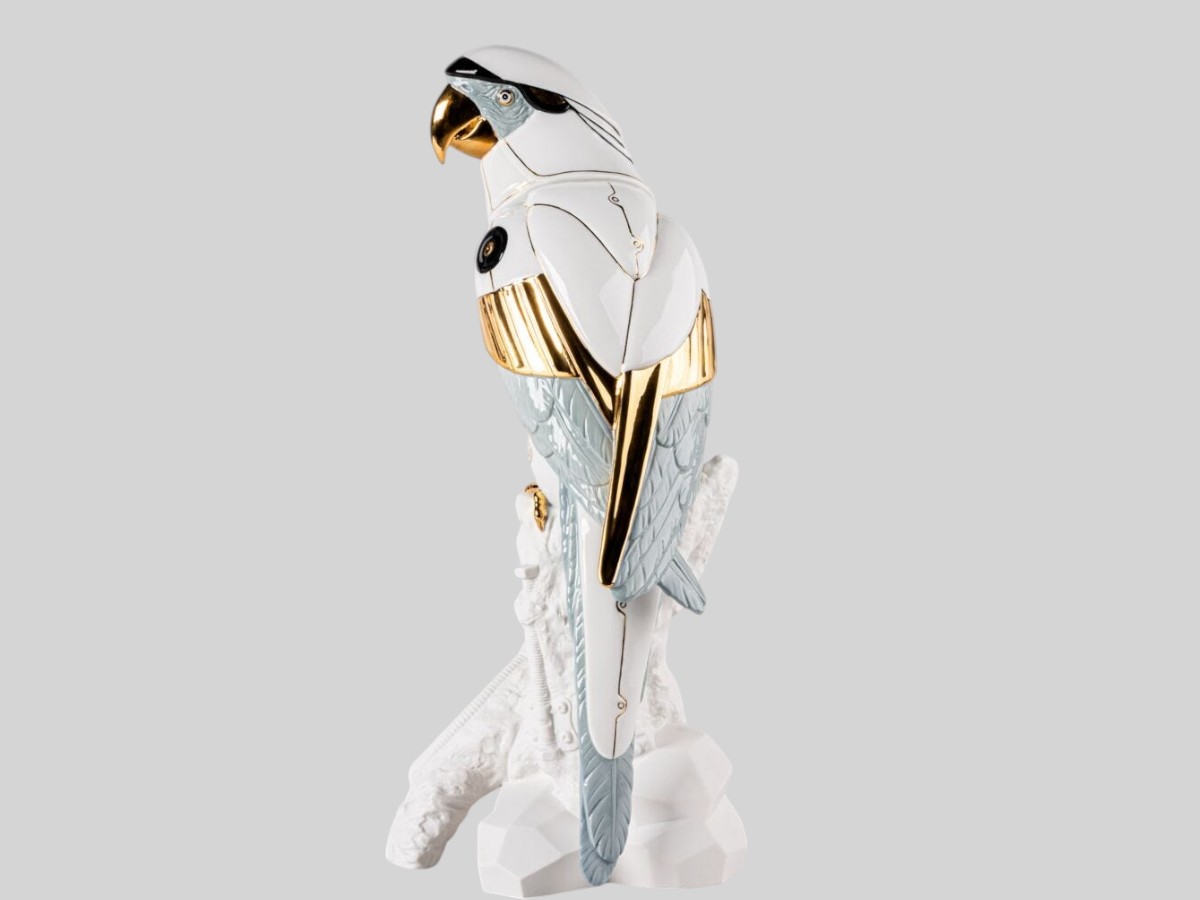 Lladró Cyborg Ara Sculpture