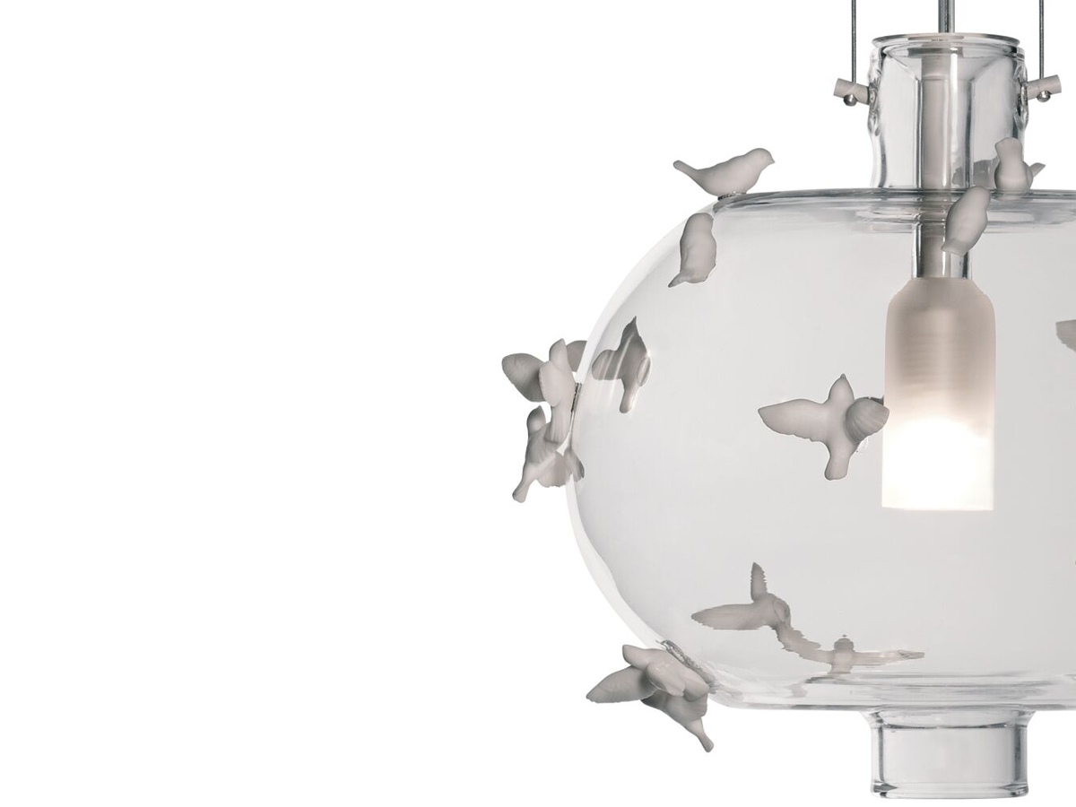 Lladró Freeze Frame I Suspension Lamp