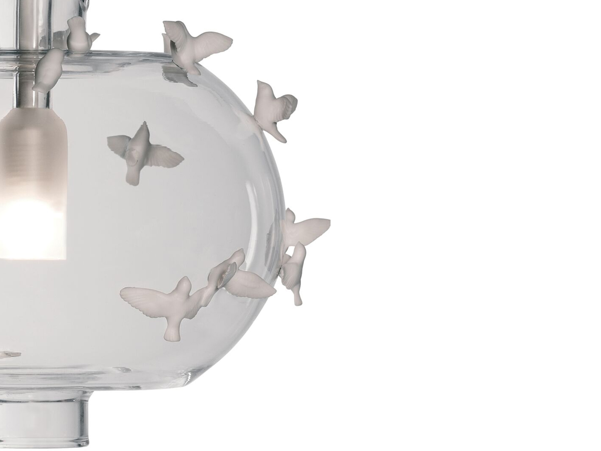 Lladró Freeze Frame I Suspension Lamp