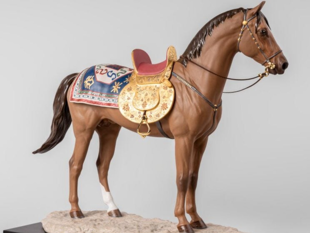Lladró Karabakh Horse Sculpture Limited Series