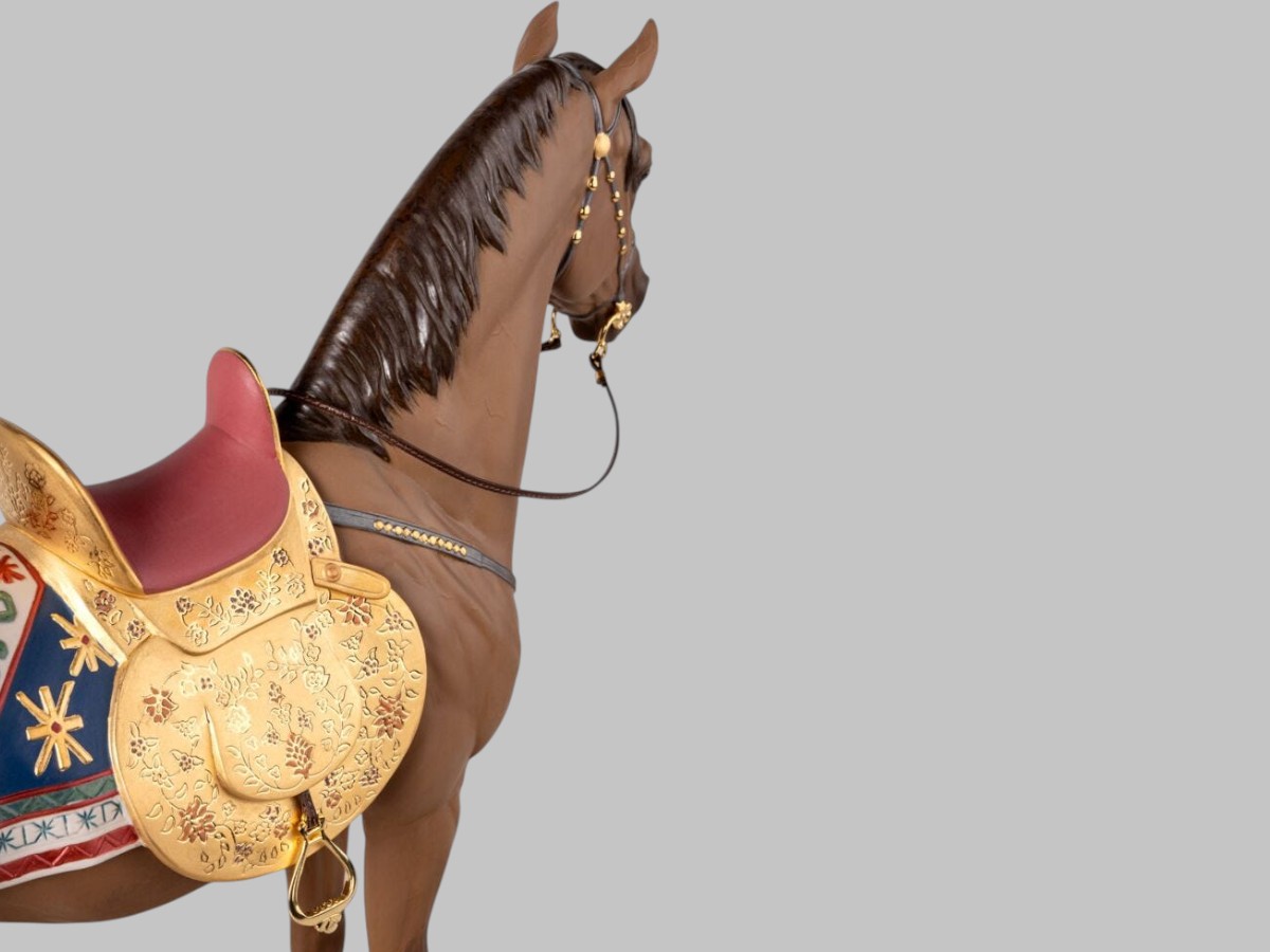 Lladró Karabakh Horse Sculpture Limited Series