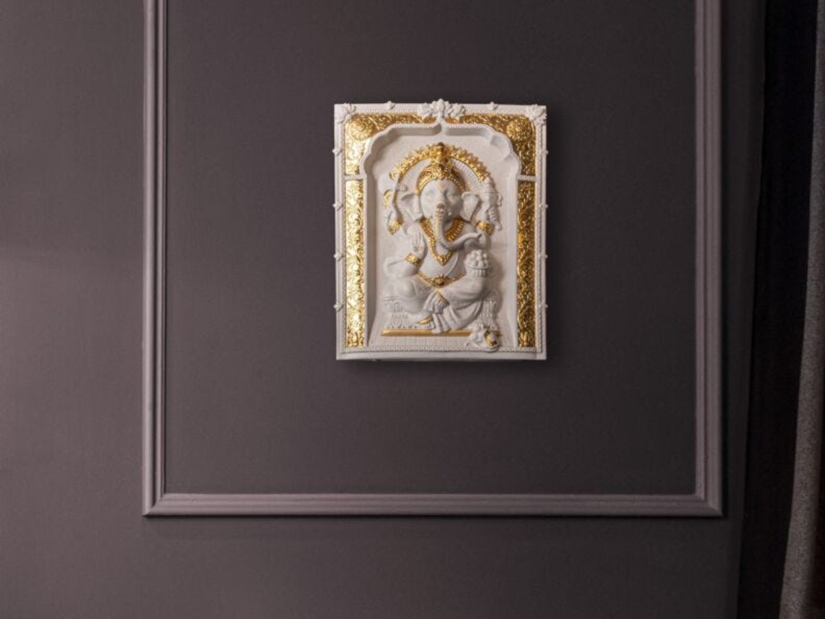 Lladró Lord Ganesha Wall Art