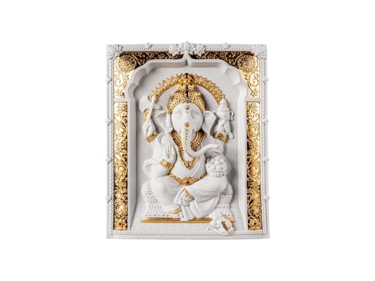 Lladró Lord Ganesha Wall Art