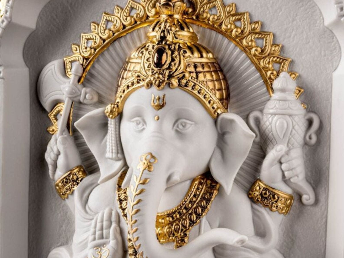 Lladró Lord Ganesha Wall Art