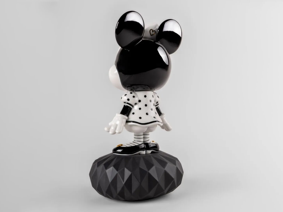 Lladró Minnie Black And White Sculpture