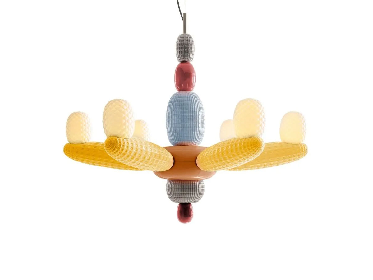 Lladró Soft Blow Suspension Lamp