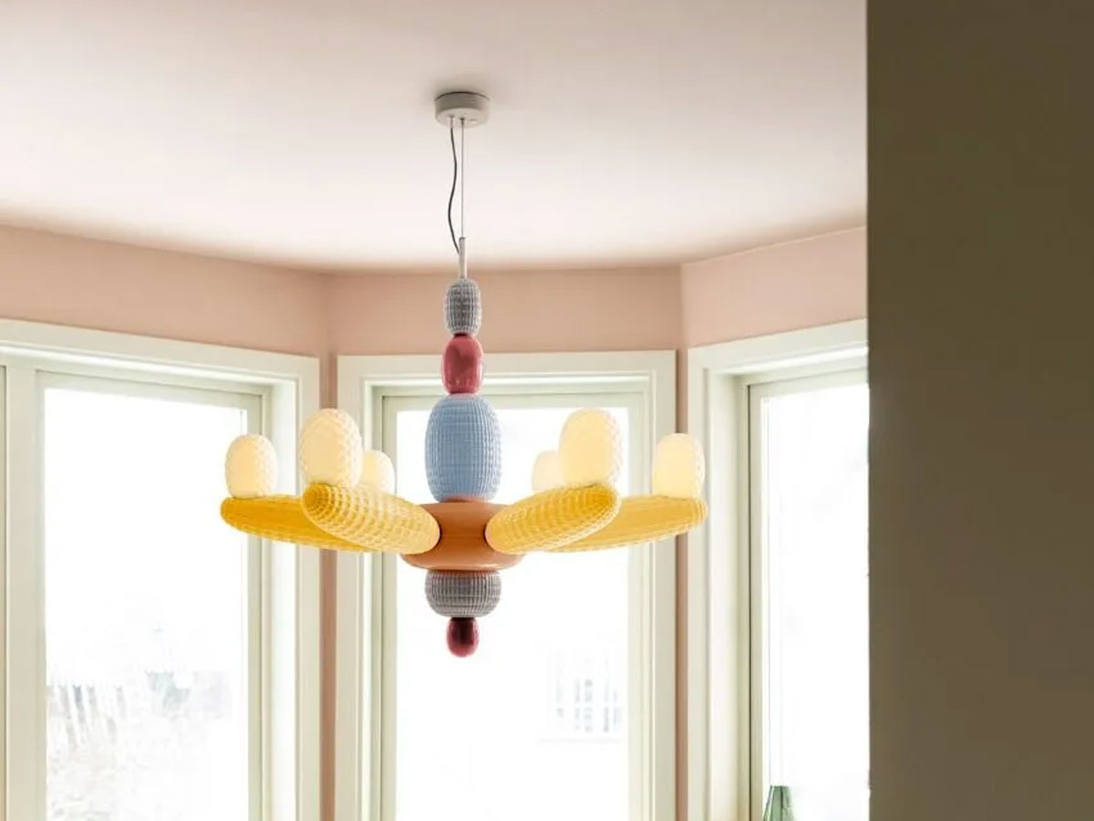 Lladró Soft Blow Suspension Lamp