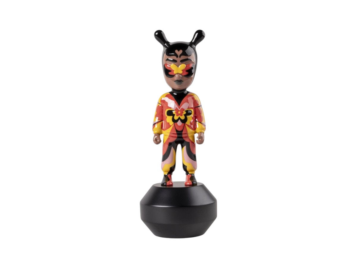 Lladró The Guest By Jade Purple Brown Figurine Little Numbered Series