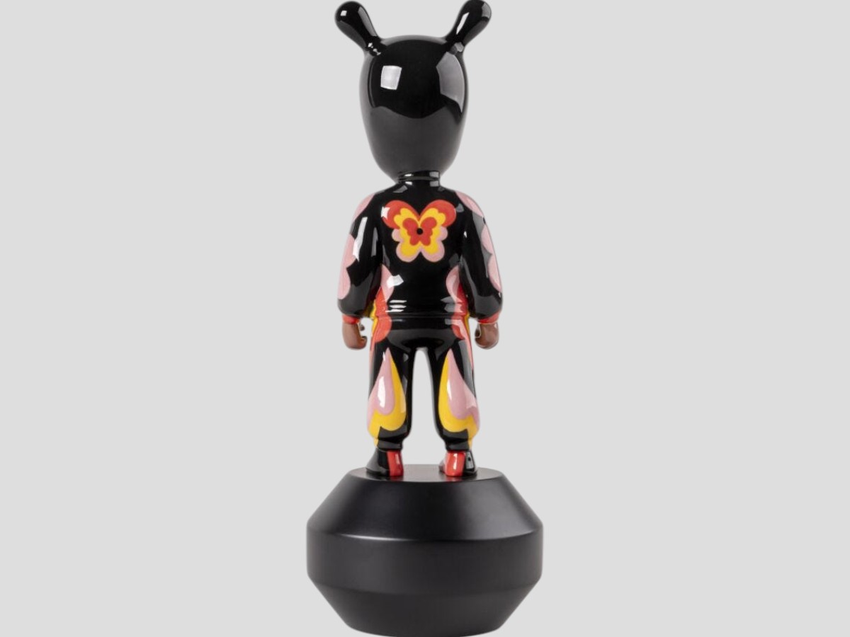 Lladró The Guest By Jade Purple Brown Figurine Little Numbered Series
