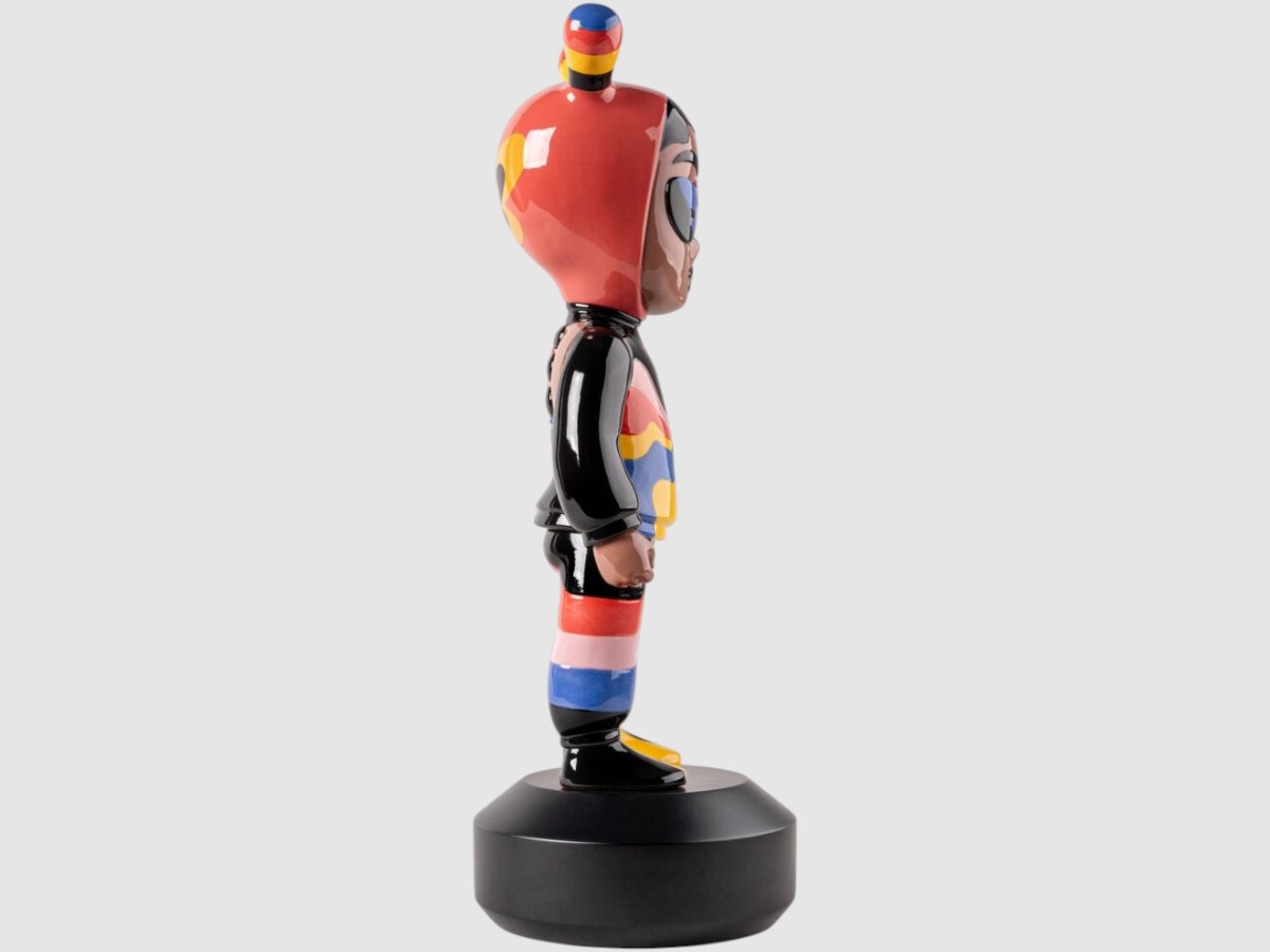 Lladró The Guest By Jade Purple Brown Figurine Big Limited Series