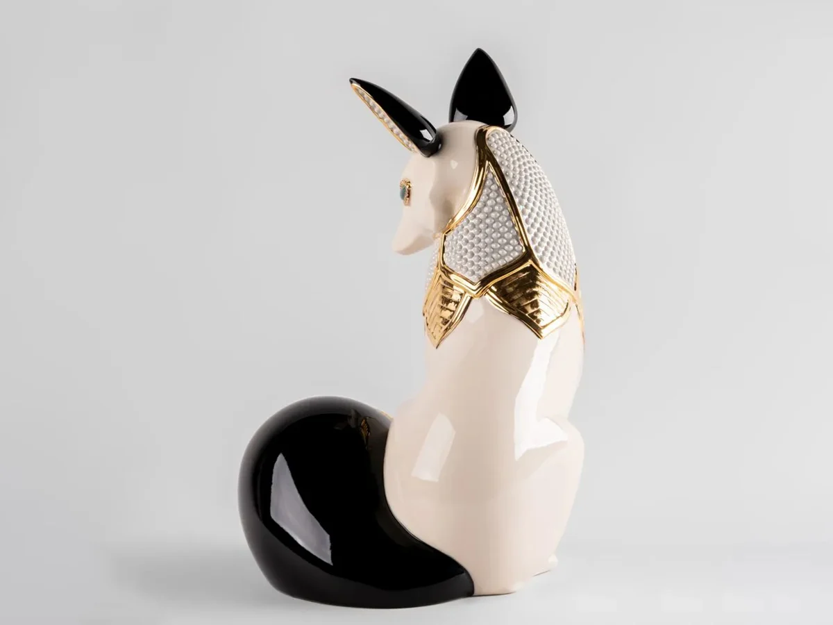 Lladró Fox Jewel Sculpture
