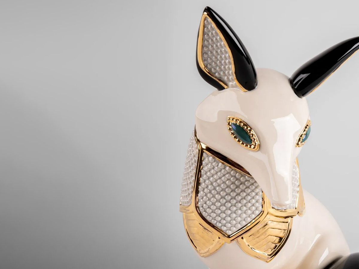 Lladró Fox Jewel Sculpture