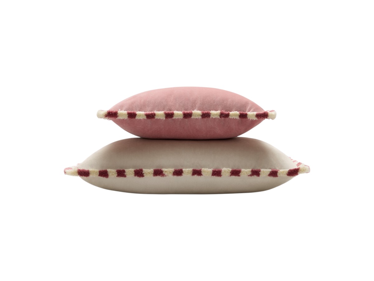 Подушка Lo Decor Bicolor Fringes Couple