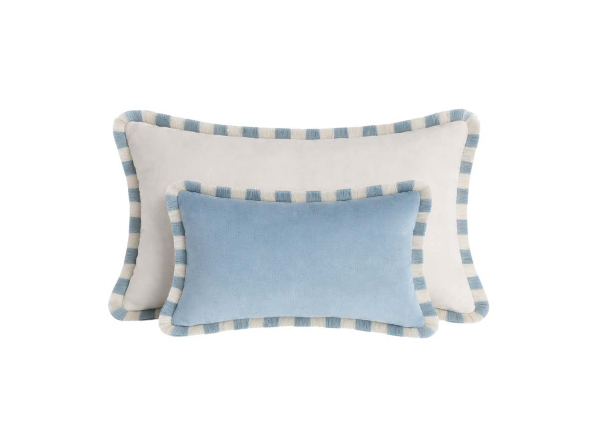 Подушка Lo Decor Bicolor Fringes Couple